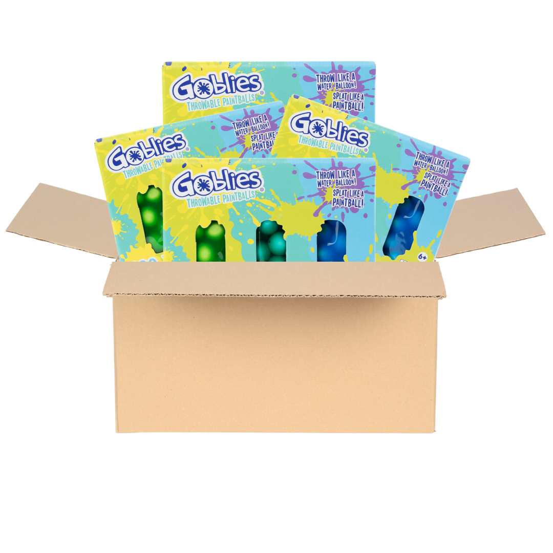 Green, Teal, Blue Paintballs bulk 