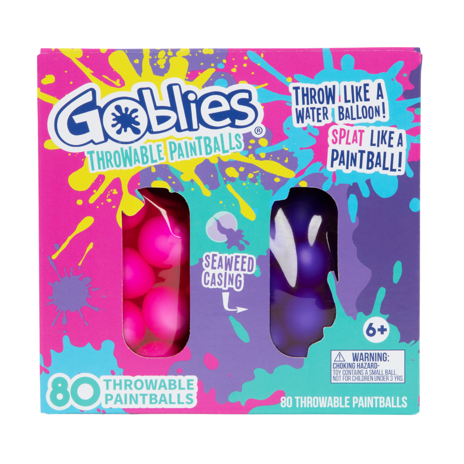 Goblies Throwable Paintballs Pink/Purple