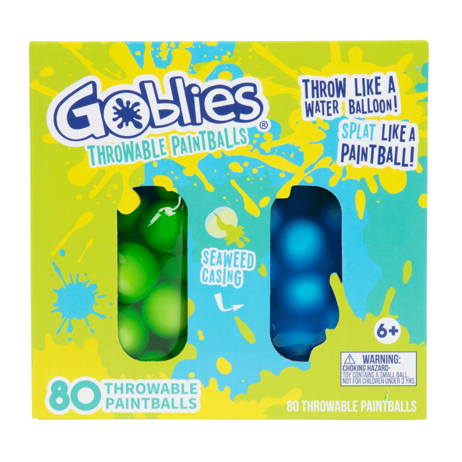 Goblies Throwable Paintballs green/blue