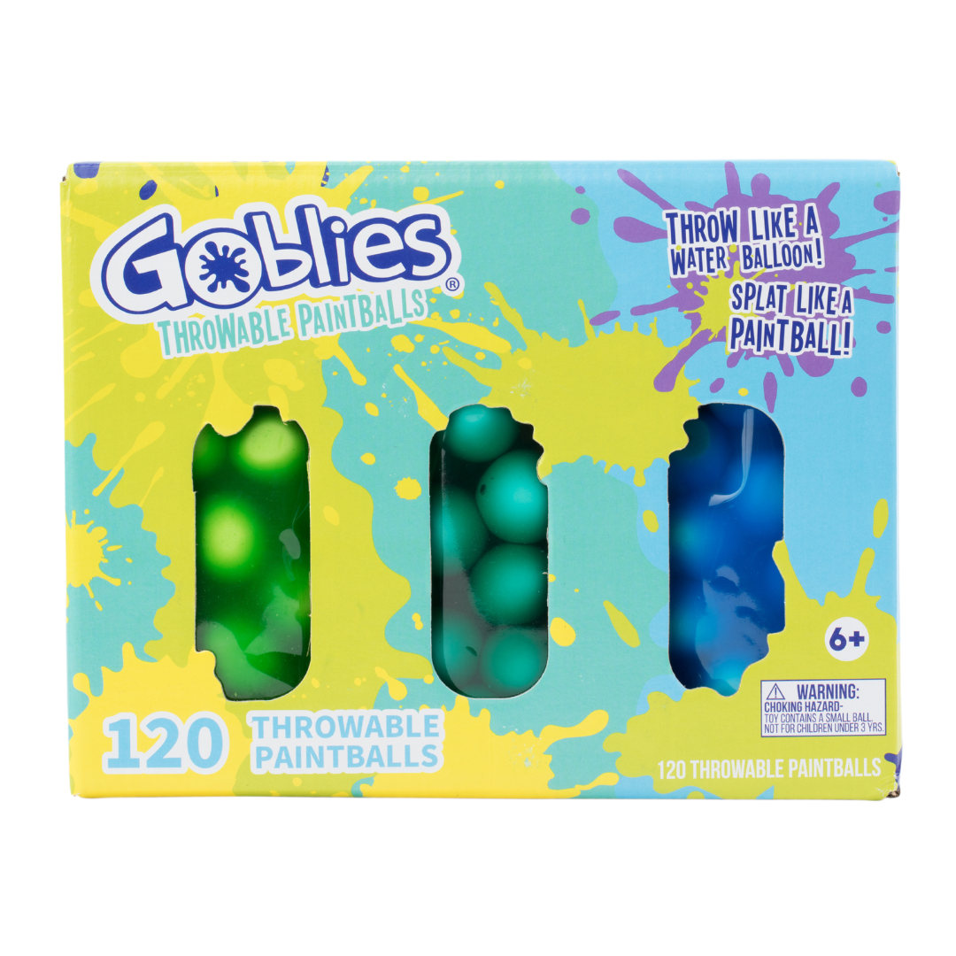 Goblies Throwable Paintballs green/teal/blue 