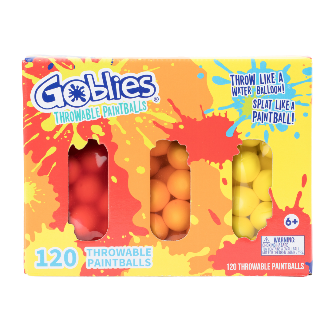 Goblies Throwable Paintballs red/orange/yellow