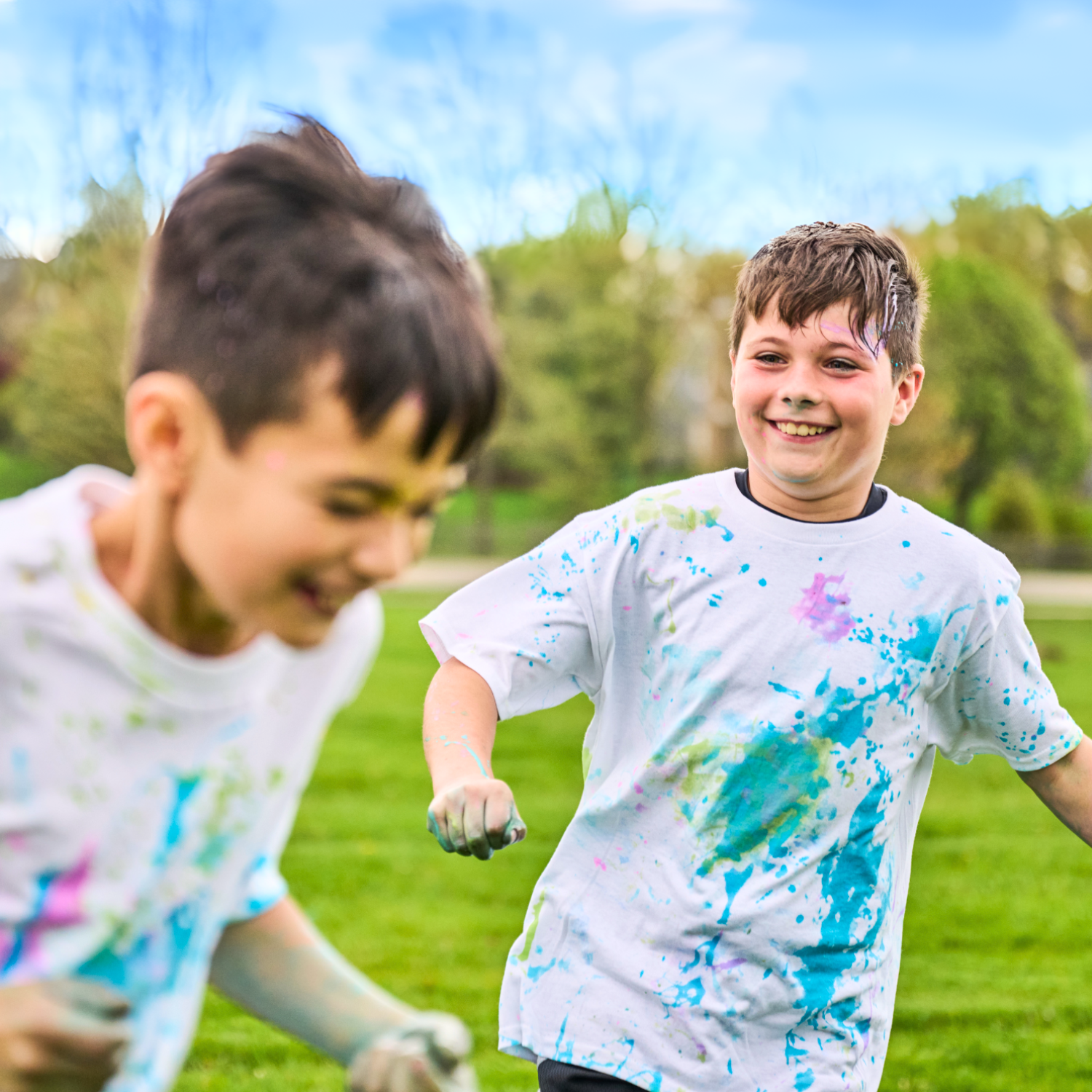 Kids playing with Goblies 