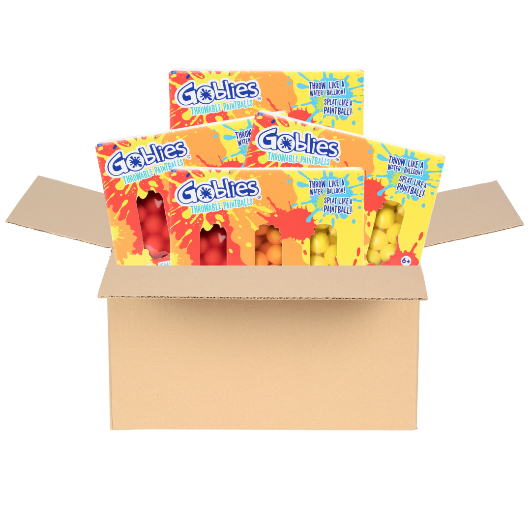 Red, orange, yellow paintballs bulk 