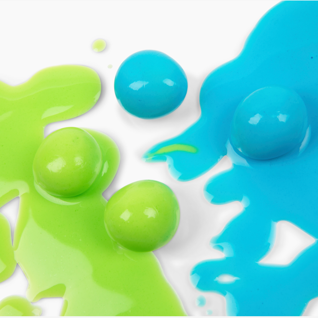 green +blue paintballs 